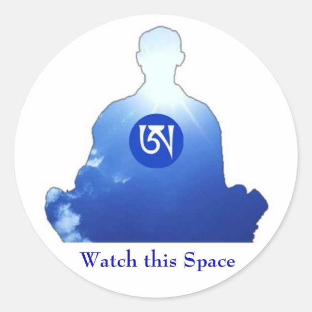 Meditation Sticker (Front)