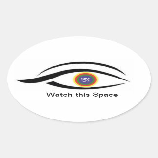Meditation sticker