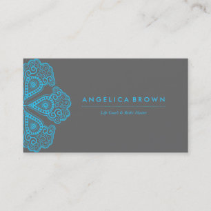 Meditation Teacher & Life Coach Business Card