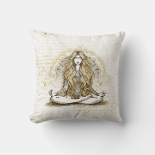 Meditation Throw Pillow