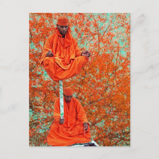 Meditation time postcard (Front)