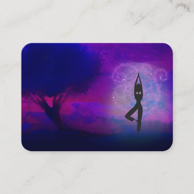 Meditation Yoga Business Card (Front)