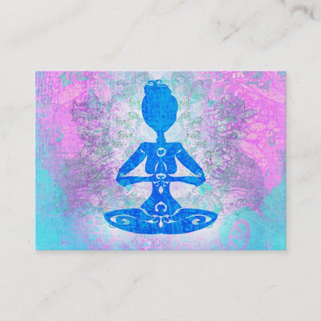 Meditation Yoga Business Card (Front)
