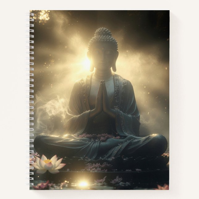 MEDITATION - YOGA - CARPE DIEM NOTEBOOK (Front)