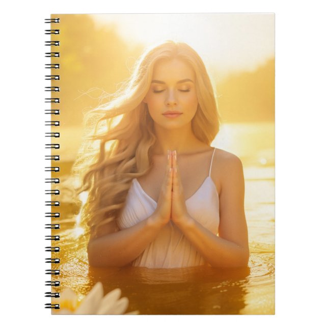 MEDITATION - YOGA -- CARPE DIEM NOTEBOOK (Front)