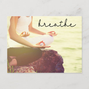 Méditation Yoga index index Carte Anniversaire