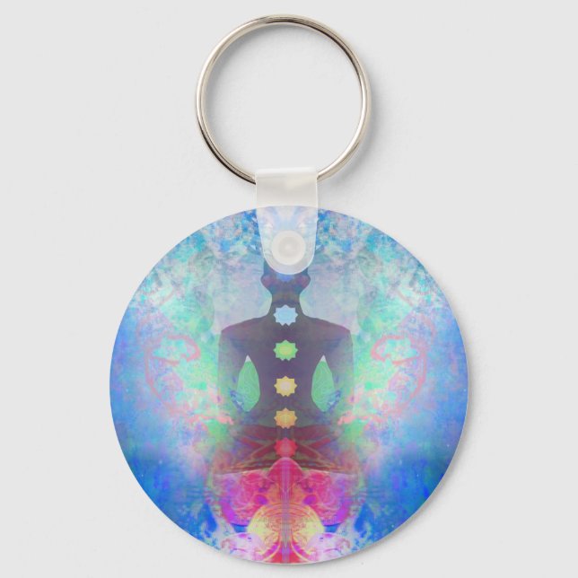 Meditation Yoga Key ring (Front)