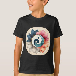 Meditation Yoga Tai Chi Qi Gong Za Zen Yin Yang Lo T-Shirt