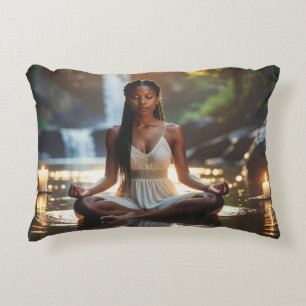 MEDITATION - YOGA - WELLNESS - CARPE DIEM ACCENT PILLOW