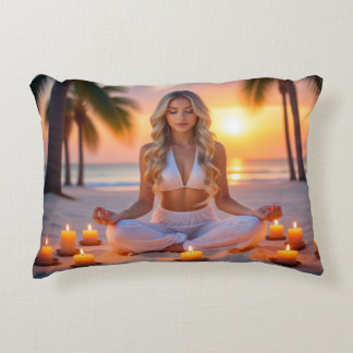 MEDITATION - YOGA - WELLNESS - CARPE DIEM ACCENT PILLOW