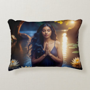 MEDITATION - YOGA - WELLNESS - CARPE DIEM ACCENT PILLOW