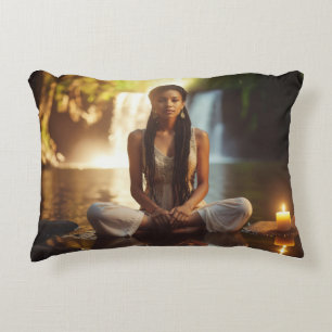 MEDITATION - YOGA - WELLNESS - CARPE DIEM ACCENT PILLOW