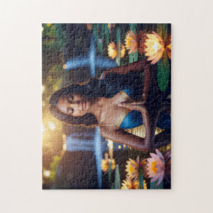 MEDITATION - YOGA - WELLNESS - CARPE DIEM JIGSAW PUZZLE