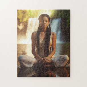 MEDITATION - YOGA - WELLNESS - CARPE DIEM JIGSAW PUZZLE