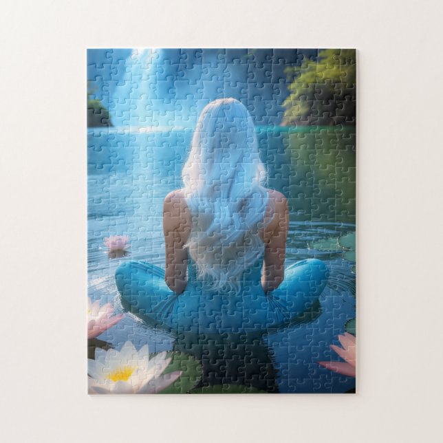 MEDITATION -YOGA - WELLNESS - CARPE DIEM JIGSAW PUZZLE (Vertical)