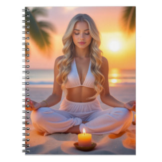 MEDITATION - YOGA - WELLNESS - CARPE DIEM NOTEBOOK