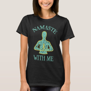 Meditation Zen Mindfulness Spiritual Buddha Namast T-Shirt