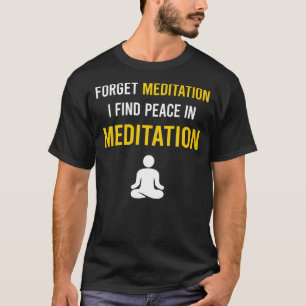 Meditationditation Meditate Zen T-Shirt