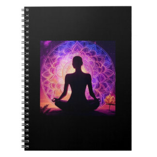 Meditative Mandala Spiral  Notebook