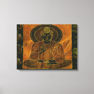 Méditer Bouddha3 toile étirée Impression