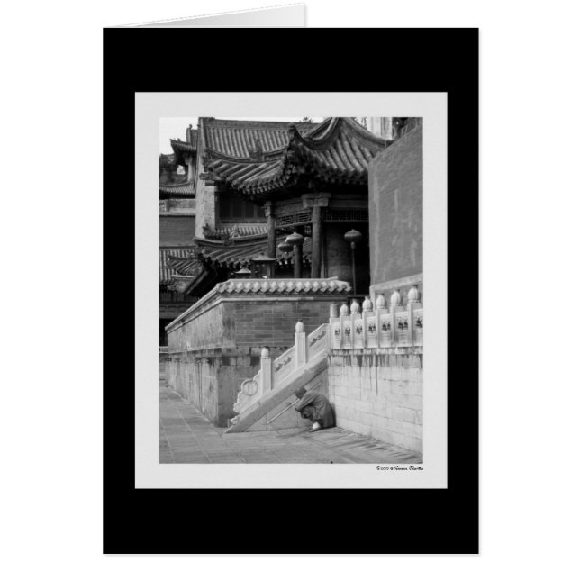 Méditer la carte moine (Devant)