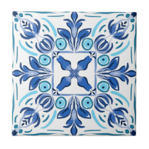 Mediterranean,Amalfi style,simple squares    Tile