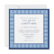 Mediterranean Blue Greek Key Wedding Invitation