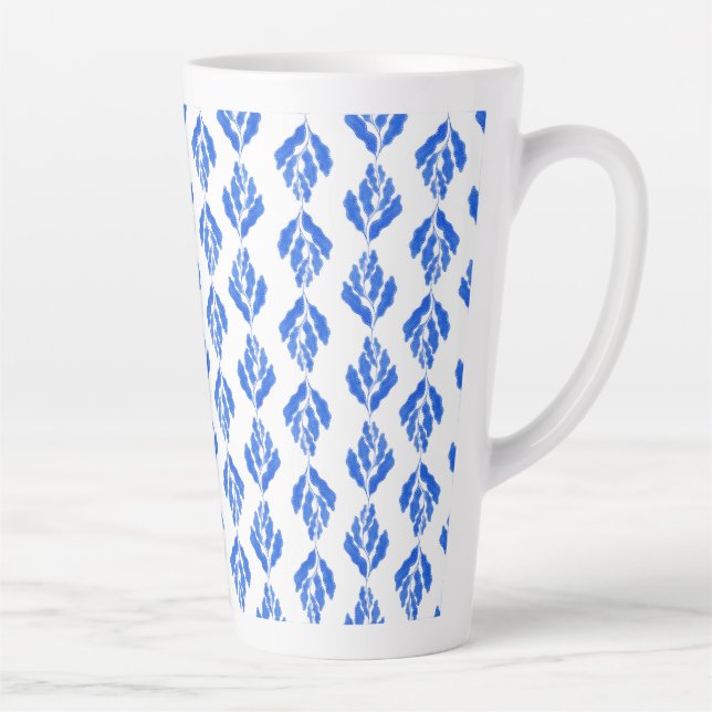  Mediterranean Blue Latte Mug (Right)