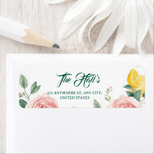 Mediterranean Blush Rose & Lemon Wedding