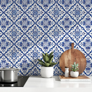 Mediterranean Charm: Wallpapers Azulejo Tiles