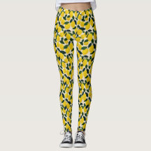 Mediterranean Citrus Fruit Lemons Pattern Summer 