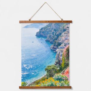 Mediterranean Coast  Hanging Tapestry