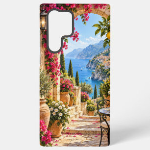 Mediterranean Coastal Garden Phone Case