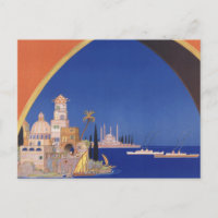 Mediterranean Cruises Ship Line Vintage Travel