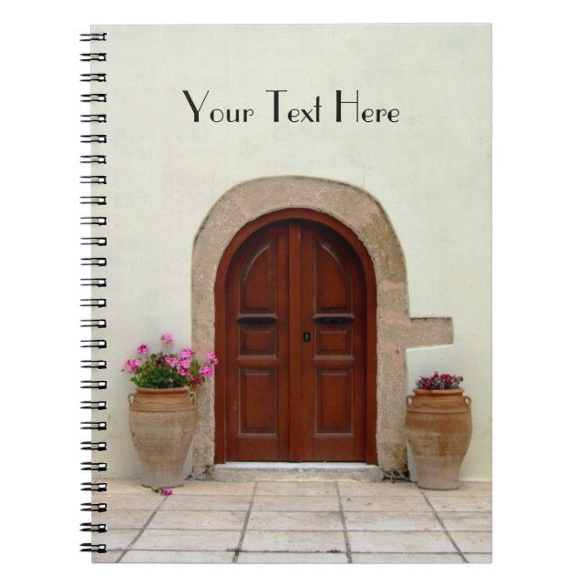 Mediterranean Door Notebook (Front)
