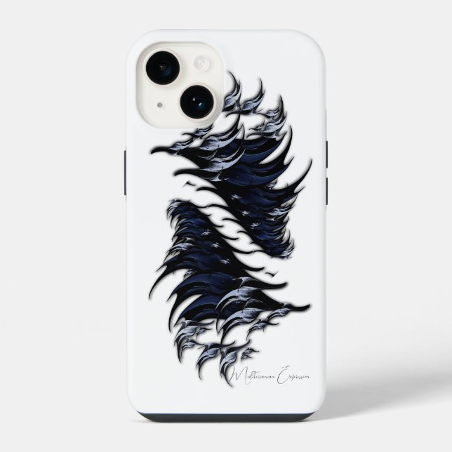 "Mediterranean Expression", iPhone 14 Case (Back)