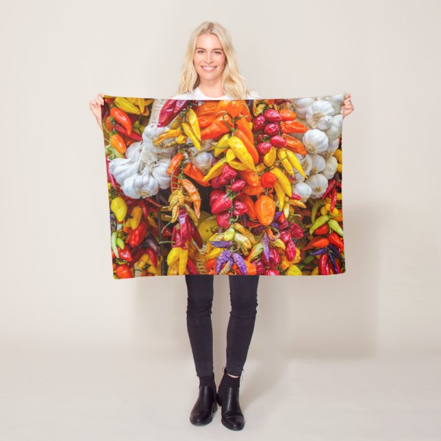 Mediterranean flavours fleece blanket (In Situ)