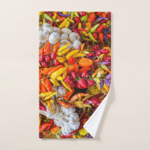 Mediterranean flavours hand towel