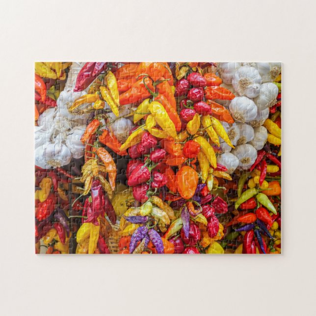 Mediterranean flavours jigsaw puzzle (Horizontal)