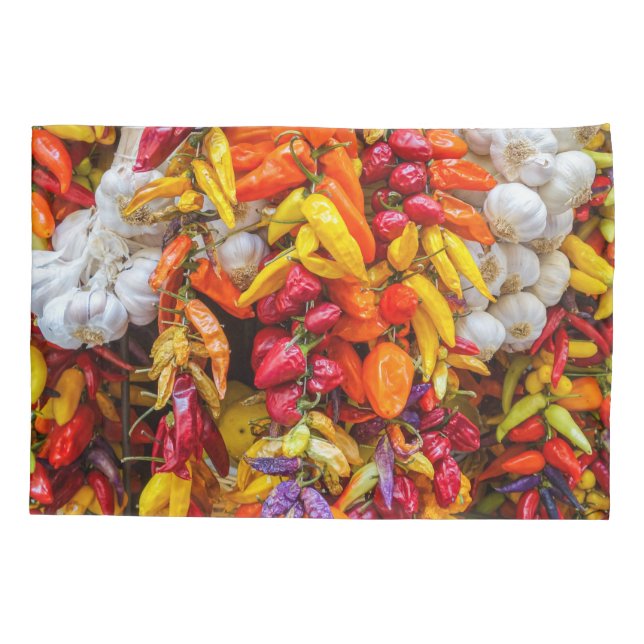 Mediterranean flavours pillowcase (Back)