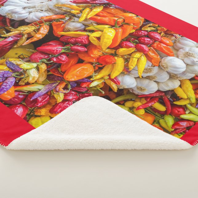Mediterranean flavours sherpa blanket (3/4)
