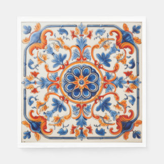Mediterranean Garden Napkin