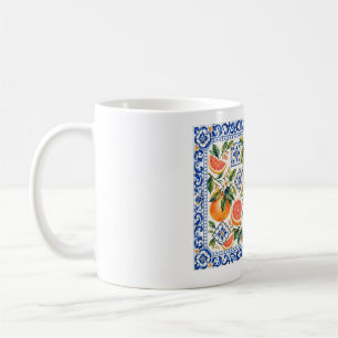 Mediterranean Grapefruit Bloom  Coffee Mug