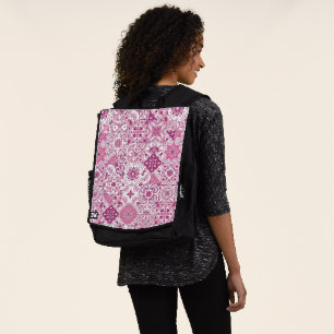 Mediterranean hues/ Azulejo tiles Backpack