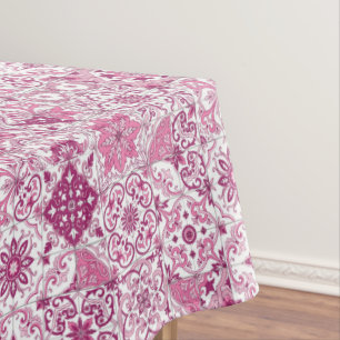 Mediterranean hues/ Azulejo tiles Tablecloth