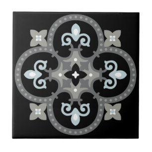 Mediterranean kitchen backsplash tiles