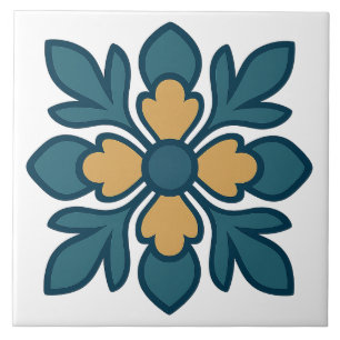 Mediterranean Laurel Bloom Tile
