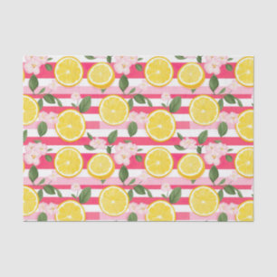 Mediterranean Lemon Botanical Tissue Paper
