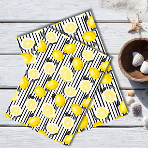  Mediterranean Lemon Botanical Tissue Paper