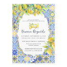 Mediterranean Lemon Tiles | Bridal Shower